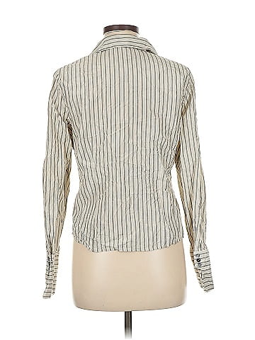 Jones New York Collection Long Sleeve Silk Top (view 2)
