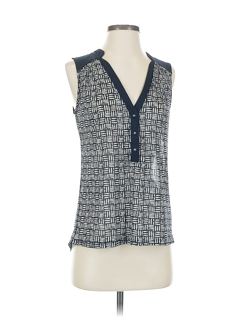 Pre-owned The Limited Sleeveless Blouse In Blue