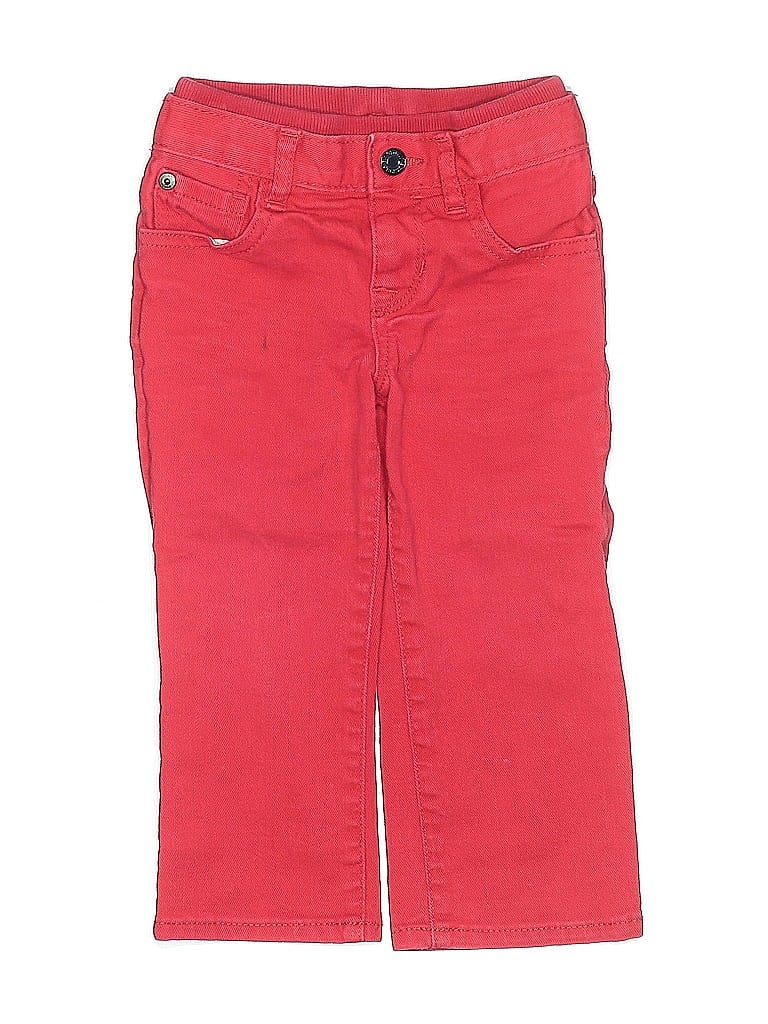 Pre-owned Baby Gap Kids' Jeans In Red