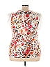 Torrid White Sleeveless Blouse Size S - photo 2