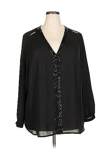 NY Collection 3/4 Sleeve Blouse (view 1)