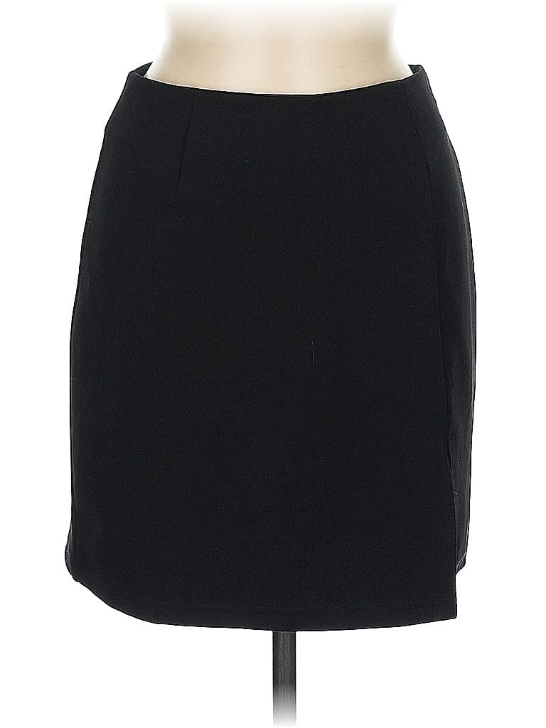 Pre-owned Unbranded Formal Skirt In Black