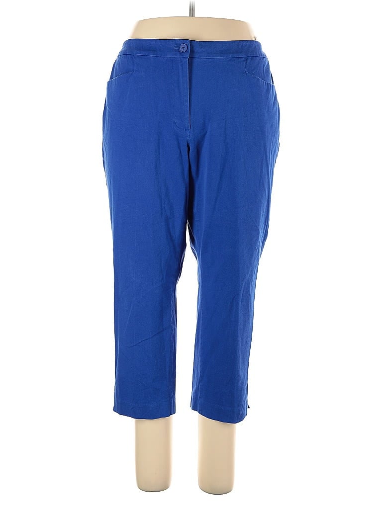 Pre-owned Talbots Outlet Casual Pants In Blue