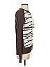 Barneys New York Animal Print Brown Pullover Sweater Size XS - photo 4