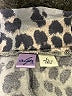 Alya Animal Print Silver Casual Pants Size L - photo 6