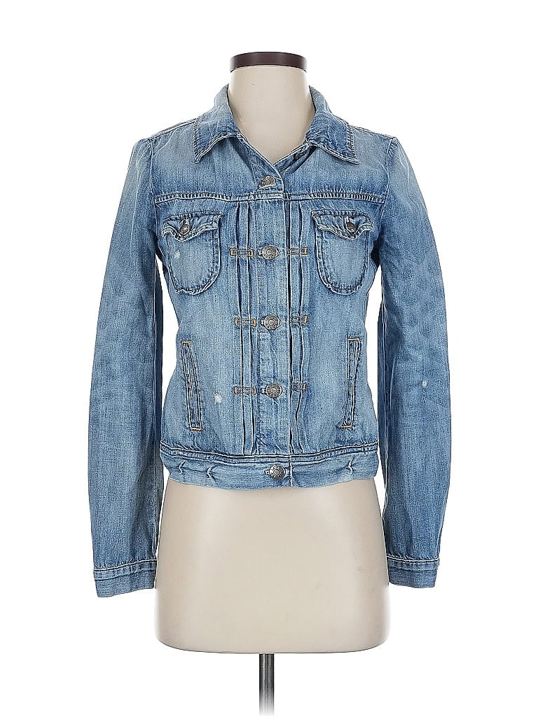 Pre-owned Unbranded Denim Jacket In Blue