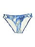 Athleta 100% Polyester Tie-dye Blue Swimsuit Bottoms Size S - photo 1