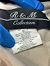 R&M Collection 100% Polyester Print Ivory 3/4 Sleeve Top Size 8 - photo 6