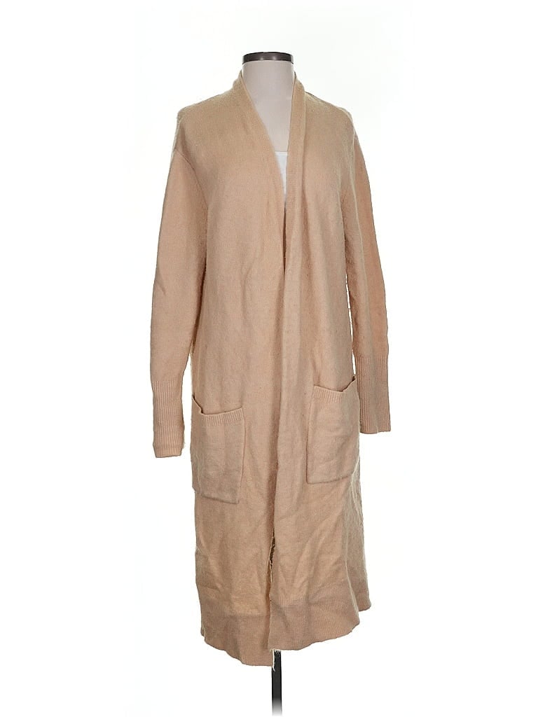 Pre-owned Banana Republic Cardigan Sweater In White