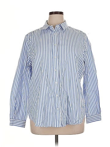 Jones New York Long Sleeve Button-Down Shirt (view 1)