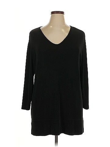 Chico's Design 3/4 Sleeve T-Shirt (view 1)
