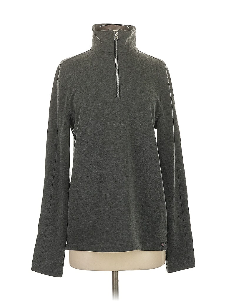 Pre-owned Banana Republic Turtleneck Sweater In Gray