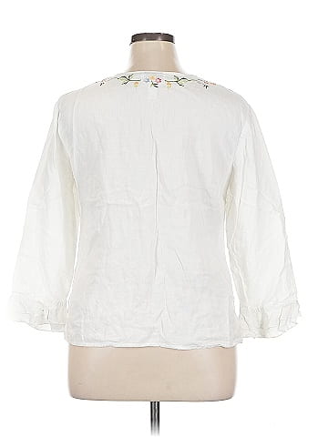 Talbots 3/4 Sleeve Blouse (view 2)
