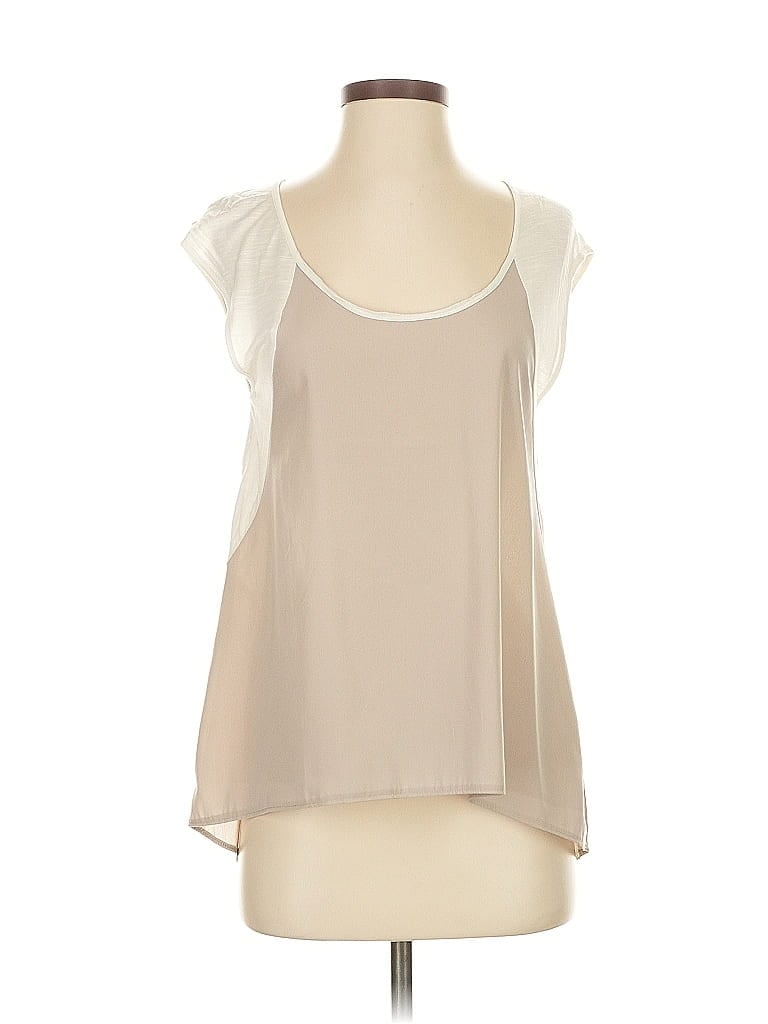 Pre-owned American Eagle Outfitters Sleeveless Blouse In White