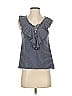 Express Gray Sleeveless Blouse Size S - photo 1