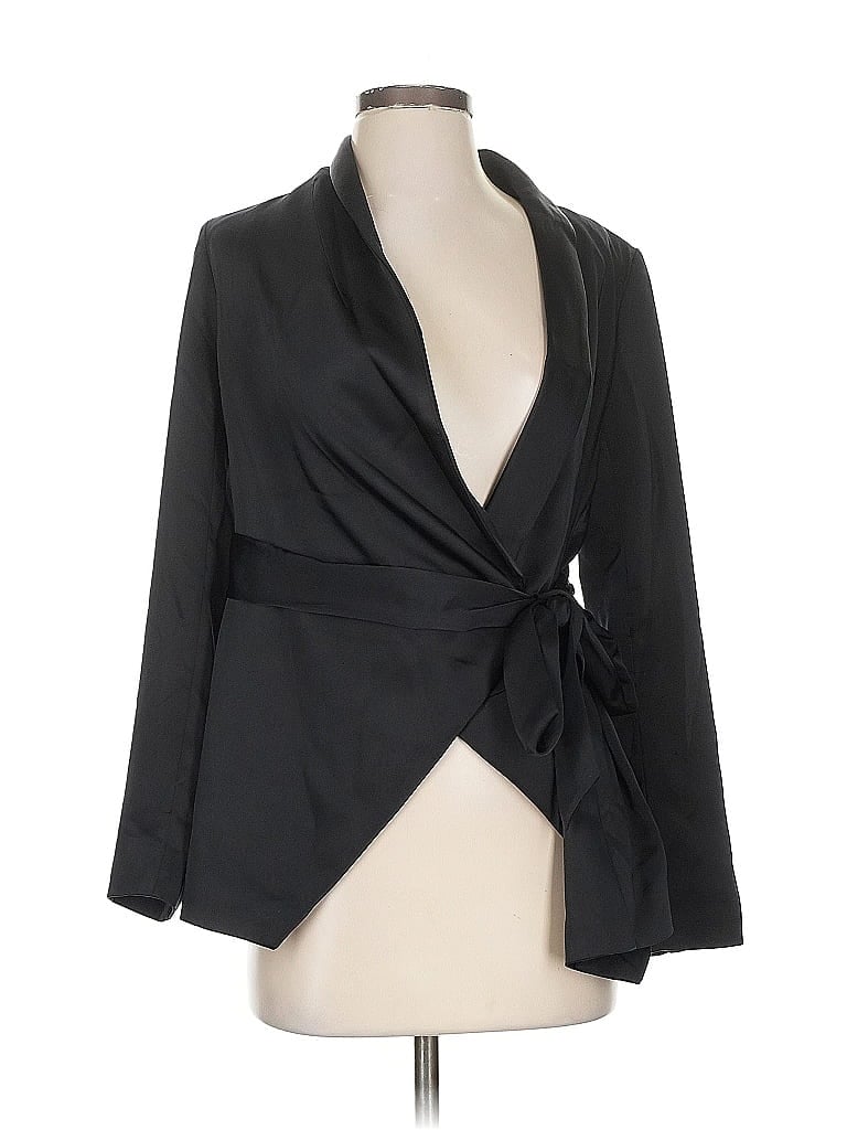 Pre-owned Express Blazer Jacket In Black