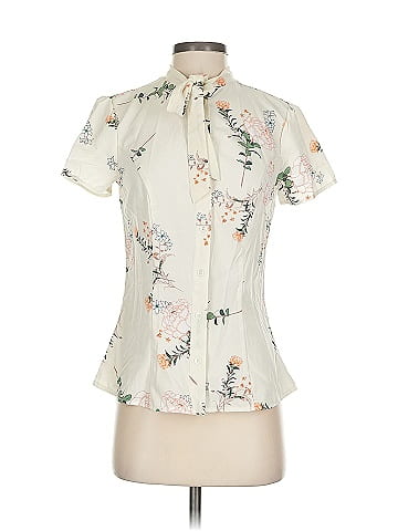 Unique Vintage Short Sleeve Blouse (view 1)