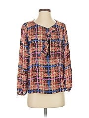 J.Crew Collection 3/4 Sleeve Silk Top