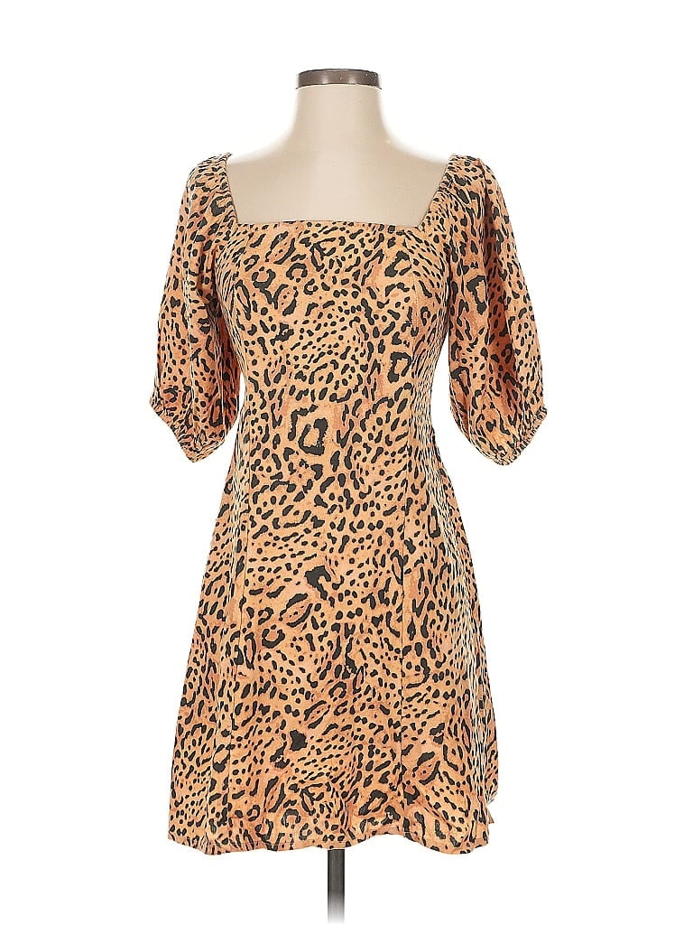 Click to view more detailed imagery on our partner's website Pre-owned Billabong Cocktail Dress In Brown