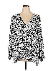 Karen Kane Long Sleeve Blouse