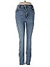 Zara Hearts Blue Jeans Size 4 - photo 1