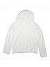 Athleta White Zip Up Hoodie Size 14 - photo 1