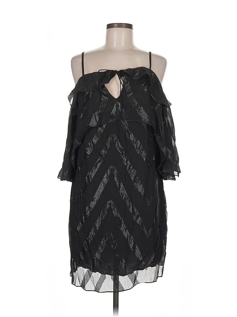 Pre-owned Ella Moss Kimono In Black