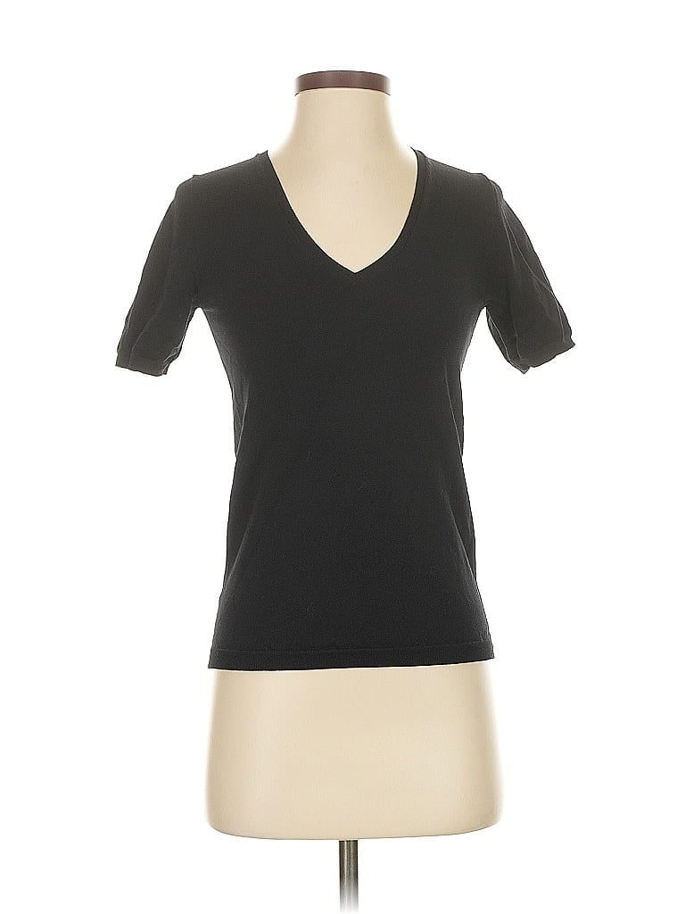 Pre-owned Ann Taylor Cardigan Sweater In Black