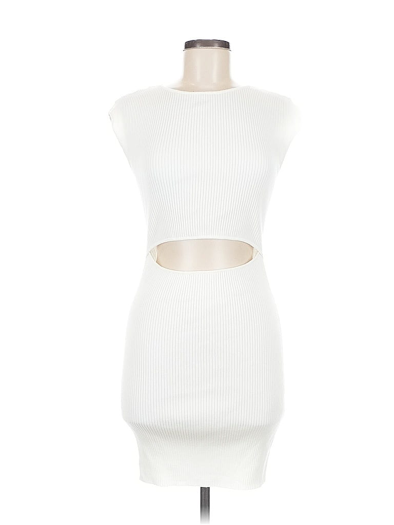 Pre-owned Wilfred Cocktail Dress In White