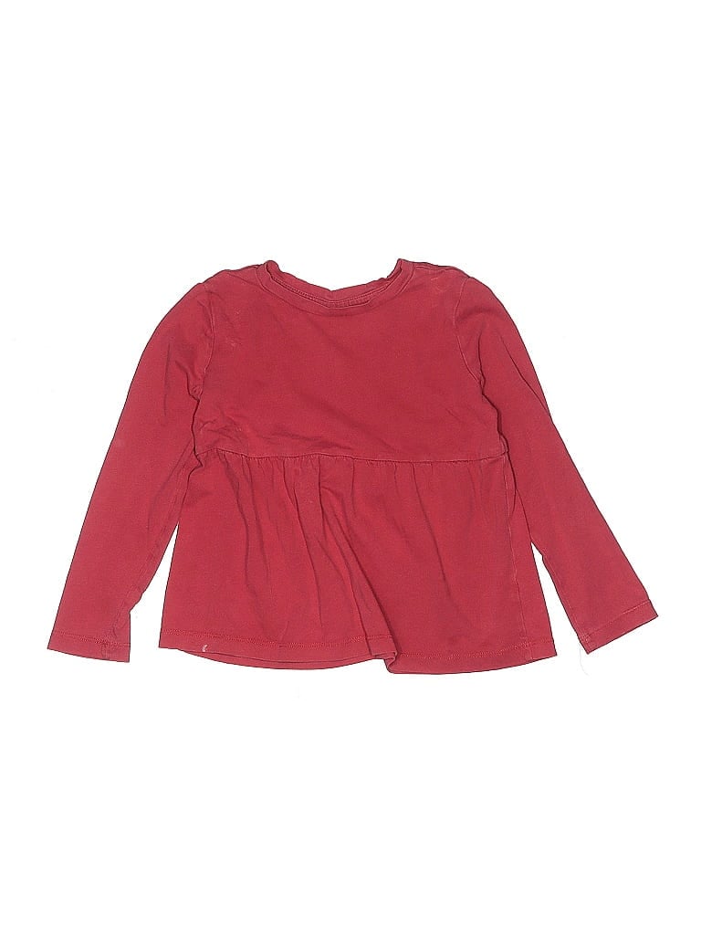 Pre-owned Primary Clothing Kids' Dress In Red