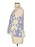 E by Eloise 100% Polyester Blue White Sleeveless Blouse Size L - photo 5