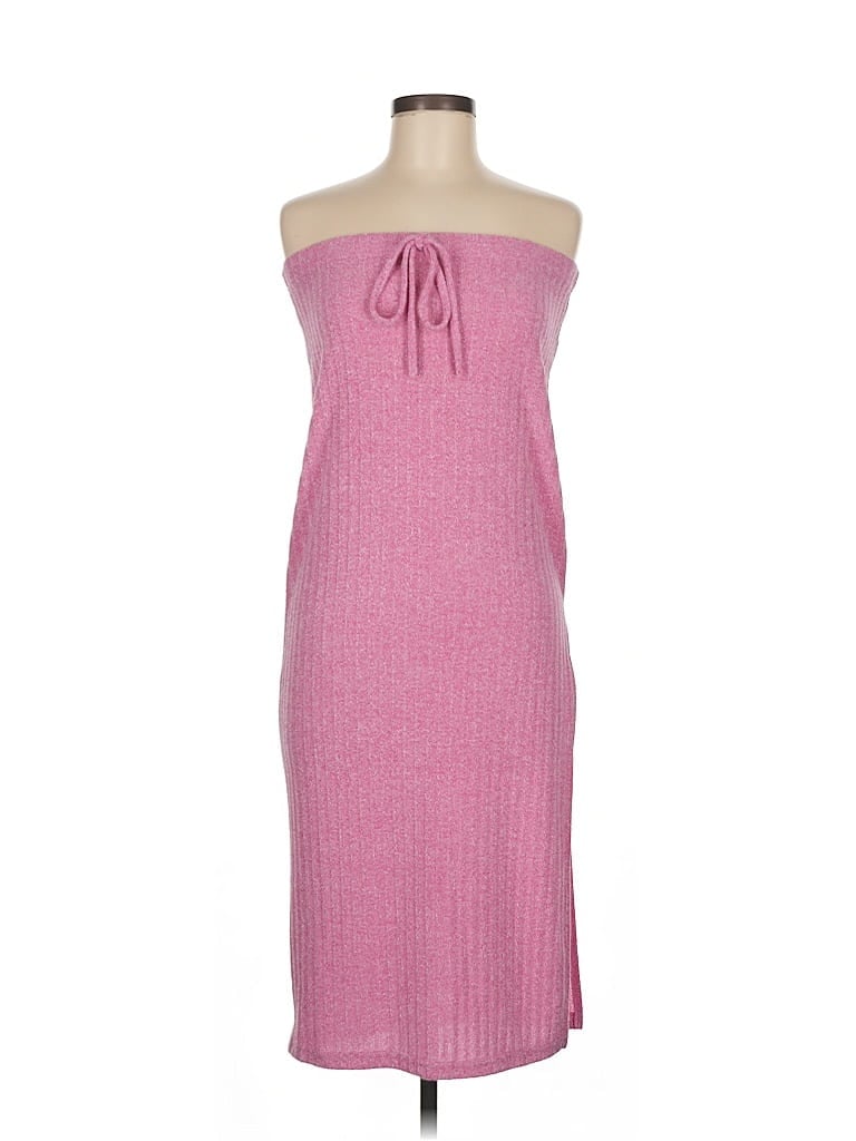 Pre-owned Shein Casual Dress In Pink