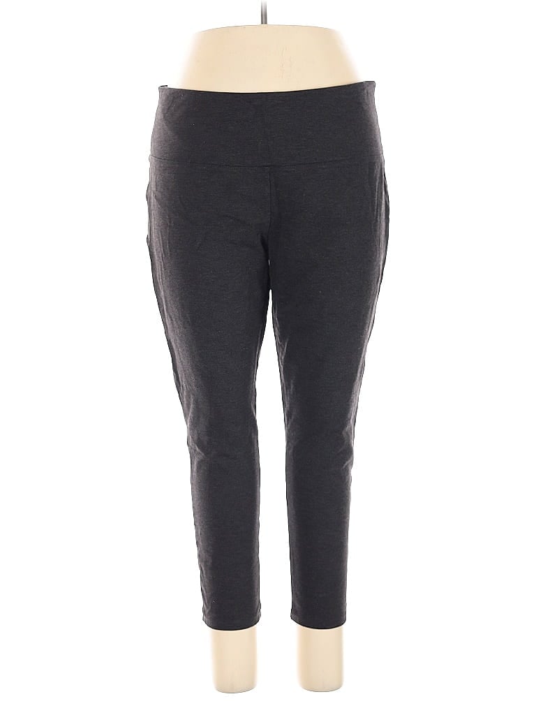 Pre-owned Jones New York Active Pants In Gray