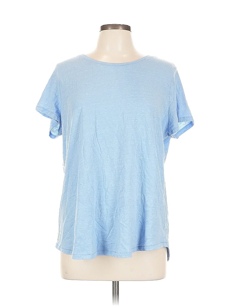 Pre-owned Sonoma Goods For Life Short Sleeve T-shirt In Blue