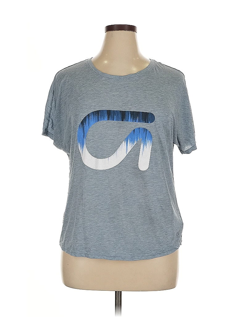 Pre-owned Gap Fit Active T-shirt In Gray