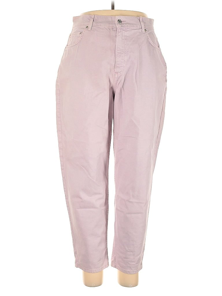 Pre-owned Asos Design Jeans In Pink