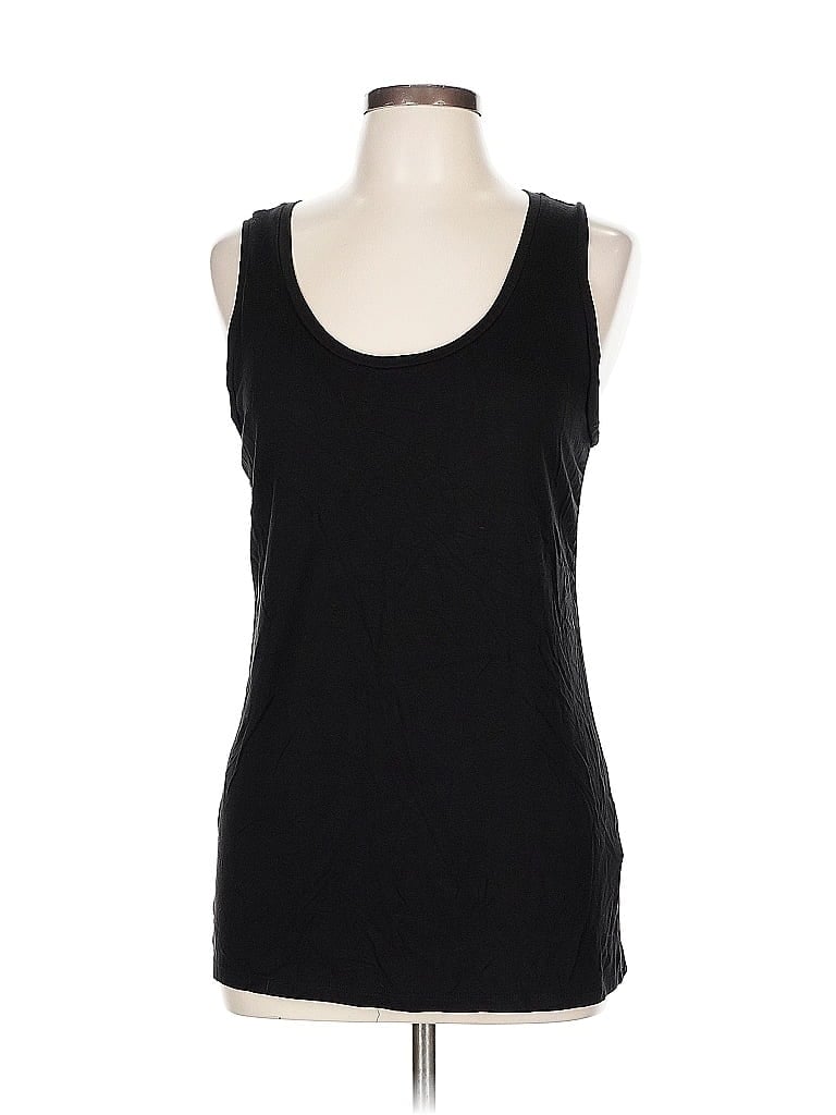 Pre-owned T Tahari Tank Top Black Strapless Neckline Tops