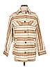 Everlane Stripes Tan Coat Size XS - photo 1