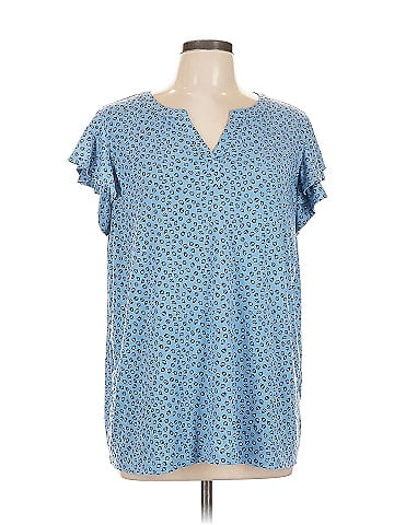 Susan Graver Short Sleeve T-Shirt (view 1)