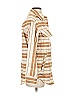 Everlane Stripes Tan Coat Size XS - photo 4