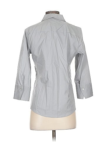 Foxcroft 3/4 Sleeve Button-Down Shirt (view 2)