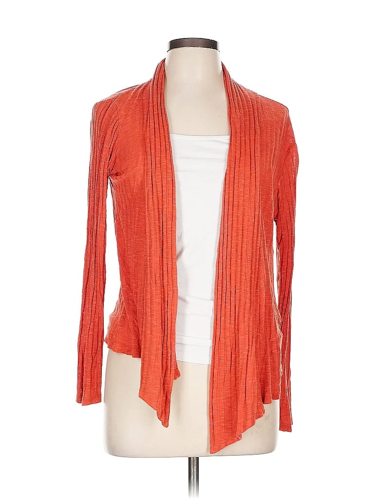 Pre-owned Dressbarn Cardigan Sweater In Brown