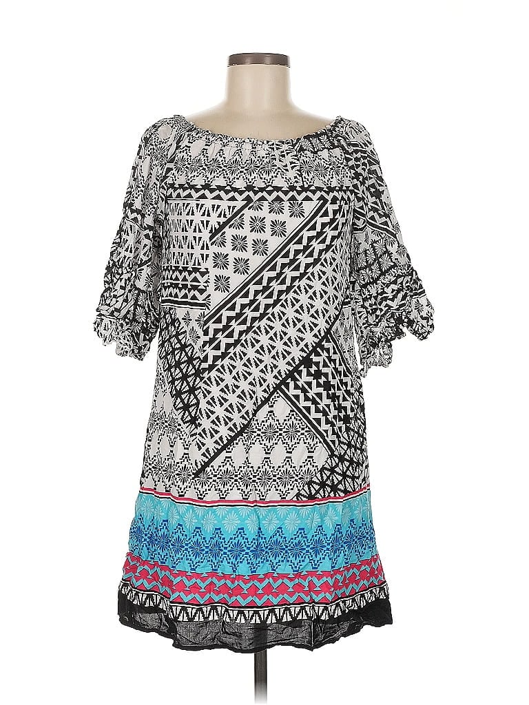 Click to view more detailed imagery on our partner's website Pre-owned Wrangler Jeans Co 3/4 Sleeve Blouse In Silver