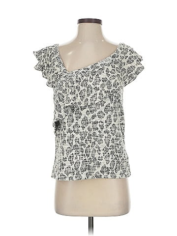 Left Coast by Dolan Short Sleeve Silk Top (view 1)