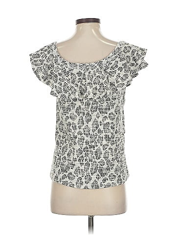 Left Coast by Dolan Short Sleeve Silk Top (view 2)