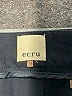 Ecru Solid Black Blue Shorts Size 10 - photo 3