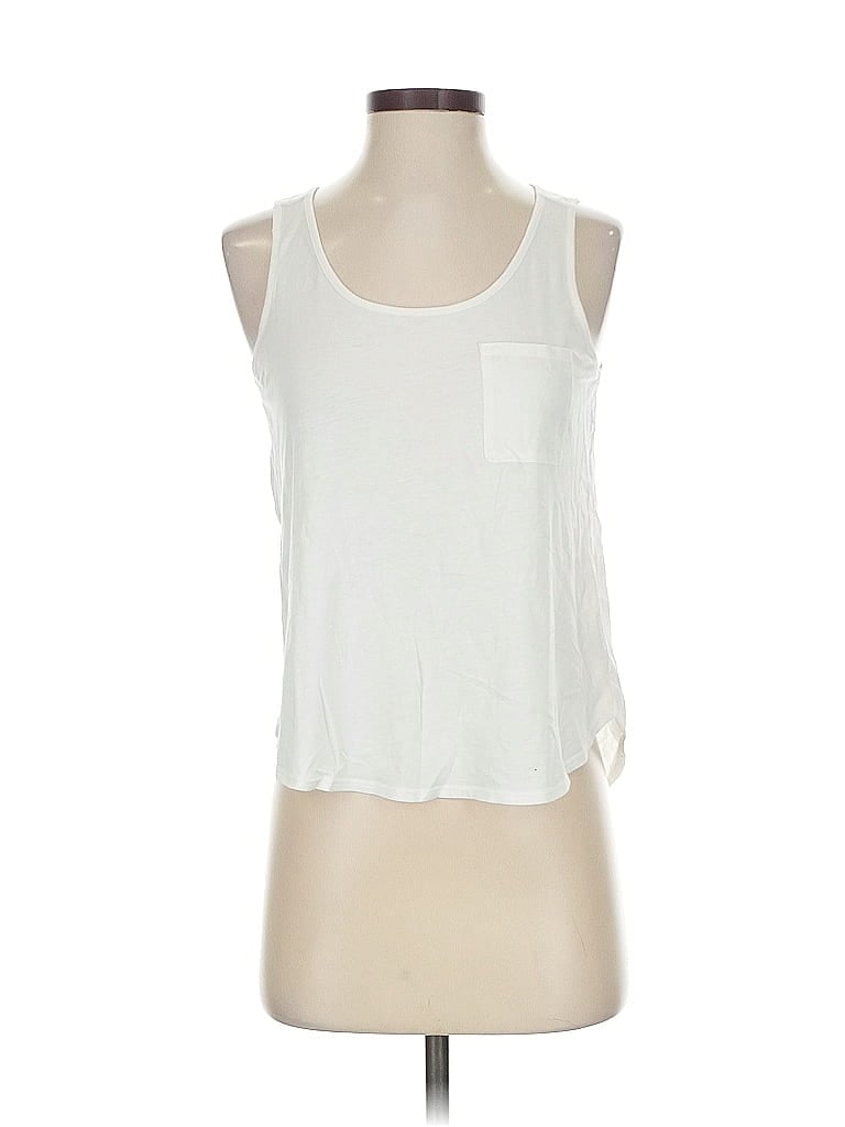 Pre-owned Theory Sleeveless T-shirt In White