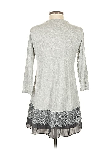 LOGO by Lori Goldstein 3/4 Sleeve Top (view 2)