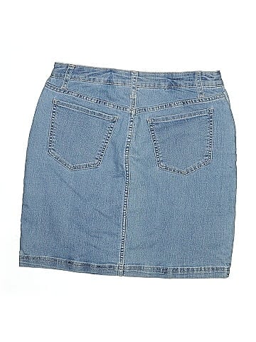 Riders by Lee Denim Skirt (view 2)