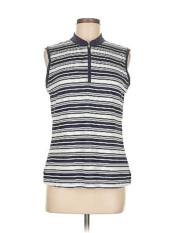 Lillie Green Sleeveless Polo (view 1)
